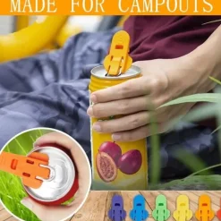 Lollanda 24-pack enkel burköppnare / flasköppnare, flerfärgad – återanvändbar läskburköppnare, dryckesburköppnare, perfekt för picknick och fester