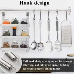 Lollanda Stekspade Set 2-delar Rostfritt Stål, Stekspadeset, hållbar stekspade för stekning – Diskmaskinssäker