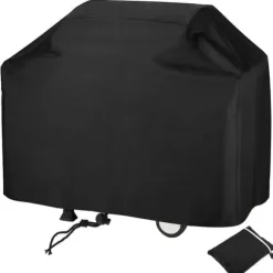 Lollanda Vattentätt Grillskydd 145x61x117 cm - 210D Oxford, UV-skydd för Grill Skydd