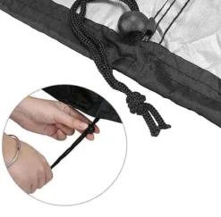 Lollanda Vattentätt Grillskydd 145x61x117 cm - 210D Oxford, UV-skydd för Grill Skydd