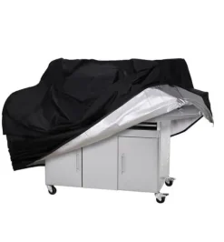 Lollanda Överdrag till trädgårdsgrill, Vattentät Grillöverdrag , Oxford Vattentätt, UV-skydd Grillskydd 145 x 61 x 117cm