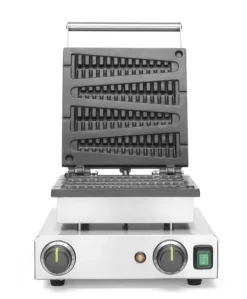 Lolly HENDI Våffelmaker 1750W - Professionell, våfflor på pinne, 4 våfflor