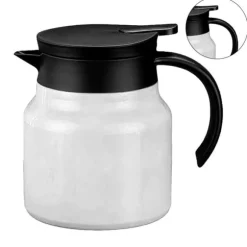 Löstagbar isolerad te- och kaffekanna 1000ml - Vit