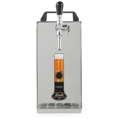 Öltapp, öldispenser, ölmaskin PYGMY 25 / K med membranpump, 1-sidigt torrkylningsanordning av stål, 35 liter/h, inkl dispenser, Green Line, KEG:Type D | CDON