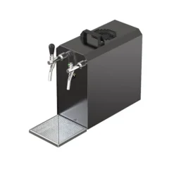 Öltapp STREAM 50K med luftpump, ölväska, genomströmningskylare 2-radig torr svalare, upp till 55 liter / h - SVART UTGÅNG