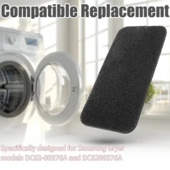 Luddfilter för Samsung DC62-00376A/DC6200376A Torktumlare 6-Pack