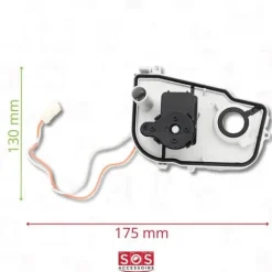 Lyftpump - BAUKNECHT, IGNIS, KITCHENAID, LADEN, WHIRLPOOL - Vit - Kondensator för torktumlare