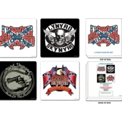 Lynyrd Skynyrd Coaster Set: Mixed