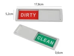 Magnet / Skylt för diskmaskin – Clean / Dirty