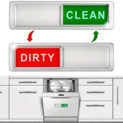 Magnet / Skylt för diskmaskin – Clean / Dirty