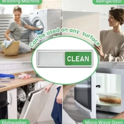 Magnet / Skylt för diskmaskin – Clean / Dirty