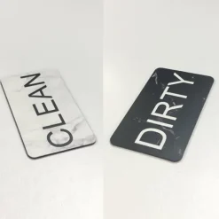 Magnet för diskmaskin REN / SMUTSIG vändbar skylt