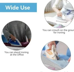 Magnetisk strykmatta, värmebeständig strykbrädeunderlägg, strykmatta för skrivbord, värmebeständig strykbrädeunderlägg, hopfällbar, bärbar resestrykma | CDON