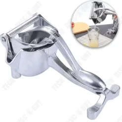 Manuell citruspress - TD® - Rostfritt stål 304 - 22x11.5x10cm - Orange - 1 styck