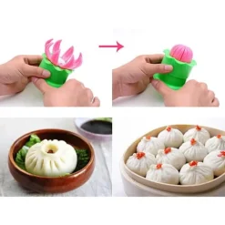 Manuell Dumpling Form Ångad Fylld Bulle Form DIY Bakverk Pajform för Kök Matlagningsverktyg