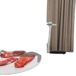 Manuell köttömjare, enkel klämdesign, högkvalitativ konstruktion, tidsbesparande köksverktyg