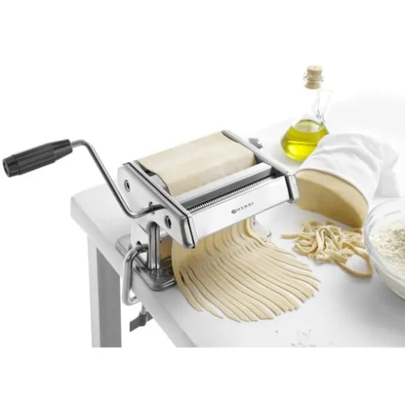 Manuell pastamaskin tagliatelle fettuccine för 140 mm Hendi 224830