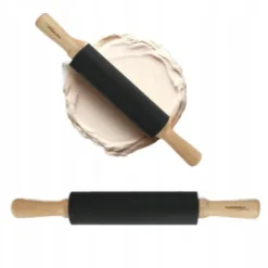 Masterpan silikonkavel med trähandtag 38 cm för kavling av deg