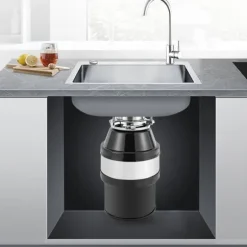 Matavfallshantering, 560W ren kopparmotor, förbättrat sexnivåers malningssystem, stor kapacitet