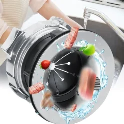 Matavfallskvarnens fläns, avloppslåsmutter, reservdelar, tillbehör till avfallskvarn