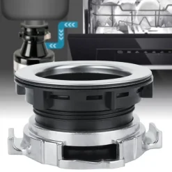 Matavfallskvarnens fläns, avloppslåsmutter, reservdelar, tillbehör till avfallskvarn