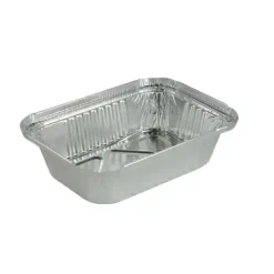 Matbehållare, Aluminiumfolie, Engångsdesign,XL-700ml, 50st-b