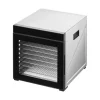 Matdehydrator, 10 brickor, 34x40.5x36.5 cm, rostfritt stål