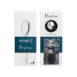 Matkapspid - Opinel - Perpetue - Rostfritt stål - Modern design - Förpackning med 4