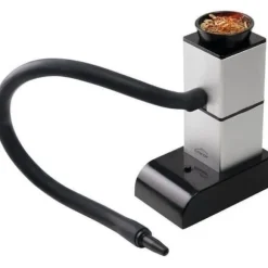 Matrökare - LACOR - Aluminium - Filter och påse flis ingår