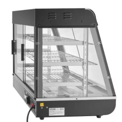 Matvarmhållare, 3-nivåer, 90,7x47x64 cm, Rostfritt stål