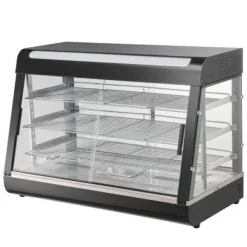 Matvarmhållare, 3-nivåer, 90,7x47x64 cm, Rostfritt stål