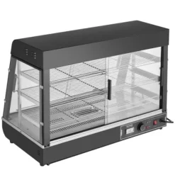 Matvarmhållare, 3-nivåer, 90,7x47x64 cm, Rostfritt stål