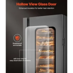 Matvärmare Hot Box, 16-vånings Koncessionsvärmeskåp, med Vattenbricka