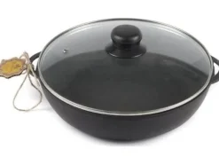 Maysternya Stekpanna i gjutjärn med lock Stekpanna, 26x6 cm