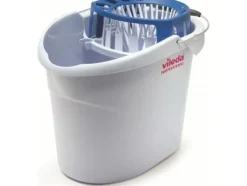 Möbelhink, Vileda Supermop, 41x60x50cm, 10 liter grå, rPP/PP, med handtag och pressvridare
