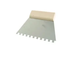 MEGA Stainless steel spatula 180mm tooth 8x8mm 61784