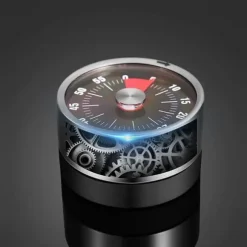 Mekanisk Kökstimer med Magnet - Svart