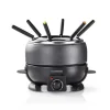 MELISSA Fondueset | 6 personer | 2,3 l | Justerbar temperaturkontroll | 800 W | Cool touch-handtag | Halkskyddade fötter | Överhettningsskydd
