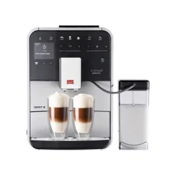 Melitta CAFFEO Barista T Smart Automatisk kaffemaskin med "Cappuccino" ångmunstycke 15 bar silver