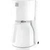 MELITTA Enjoy II Therm Filter Kaffebryggare - Vit - 12 koppar - 1000W