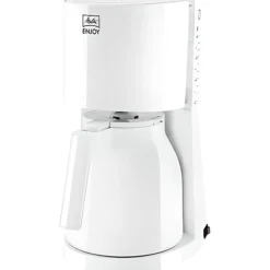 MELITTA Enjoy II Therm Filter Kaffebryggare - Vit - 12 koppar - 1000W