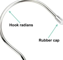 Metallgalgar 30-pack, rostfritt stål, robusta metallgalgar 40 cm