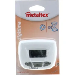 Metaltex Digital Kökstimer Vit