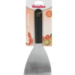 Metaltex Plancha Grillspatel 23,8x10 cm Svart/Rostfritt stål