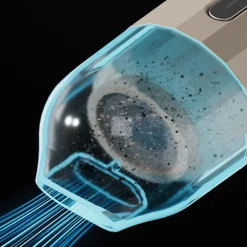 Mini Dammsugare för Skrivbordet - Hög Sugkraft, Portabel Smuldammsugare, Kompatibel med Datorer och Bilar