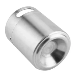 Mini öltunna i rostfritt stål med spirallock Praktiska hem- och hotelltillbehör (2L)