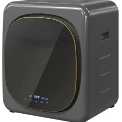 Mini torktumlare 2.5 kg med 6 program, LED-pekskärm, 800W, fristående eller väggmonterad, överhettningsskydd, grå