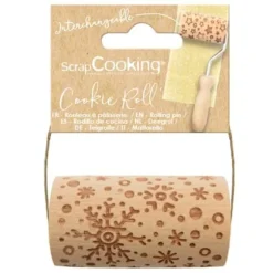 Mini träkavel - snöflinga