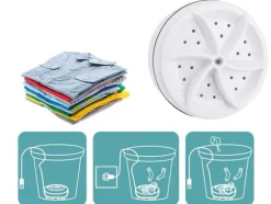 Mini Tvättmaskin – Portabel och USB-driven