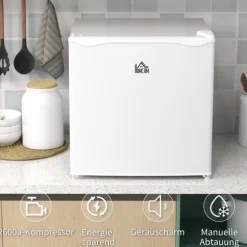 Minifrys, 47x44,2x48,8 cm, Vit, Stål